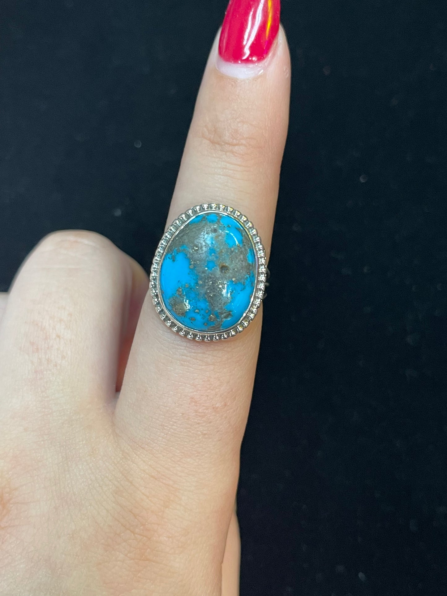 6.5 Kingman Turquoise Ring