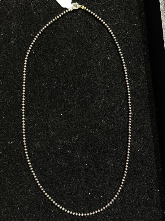 22" 3mm Navajo Pearls