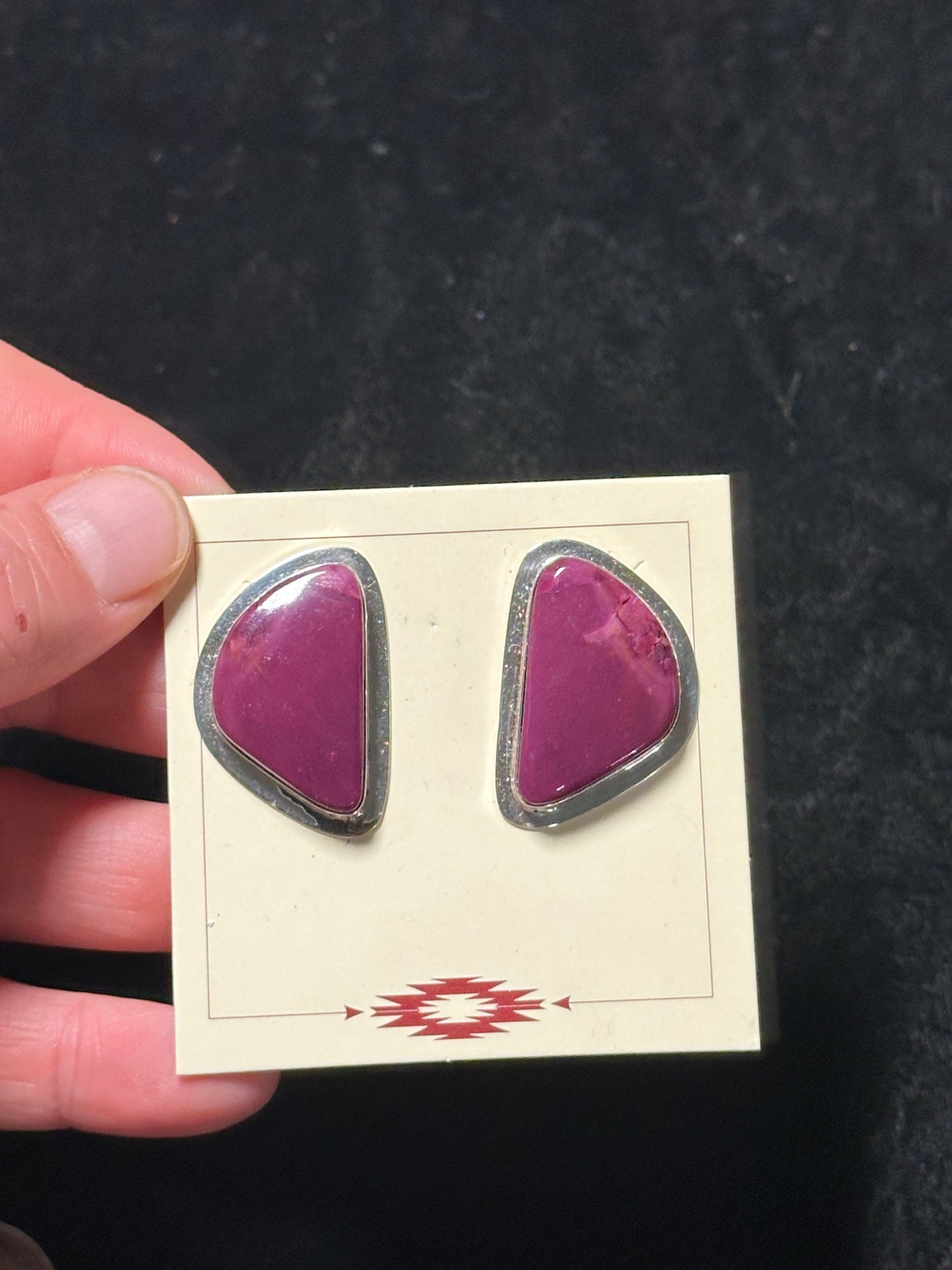 Sugilite Earrings by Marie Jackson