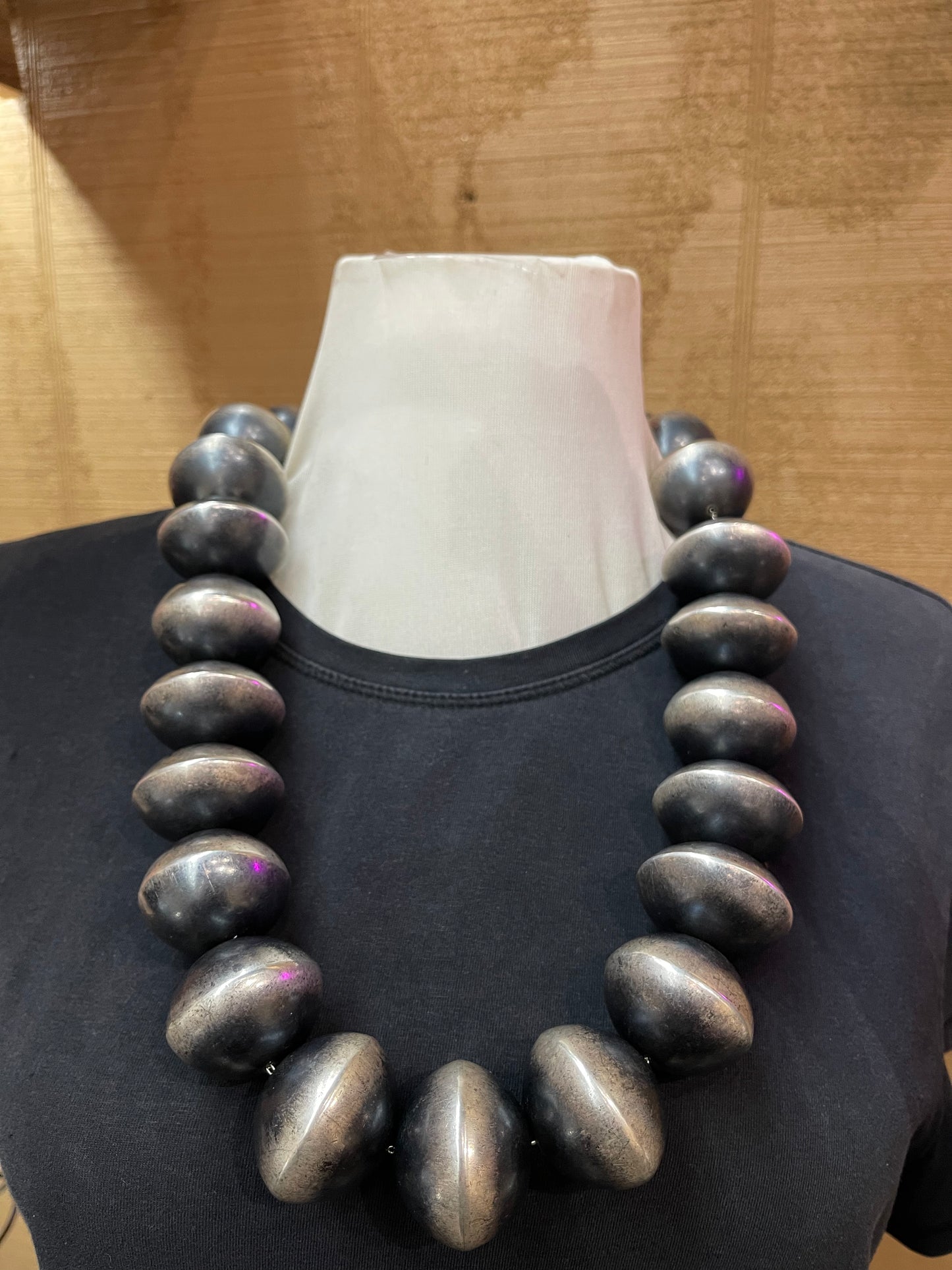 30” 36mm Navajo Pearls