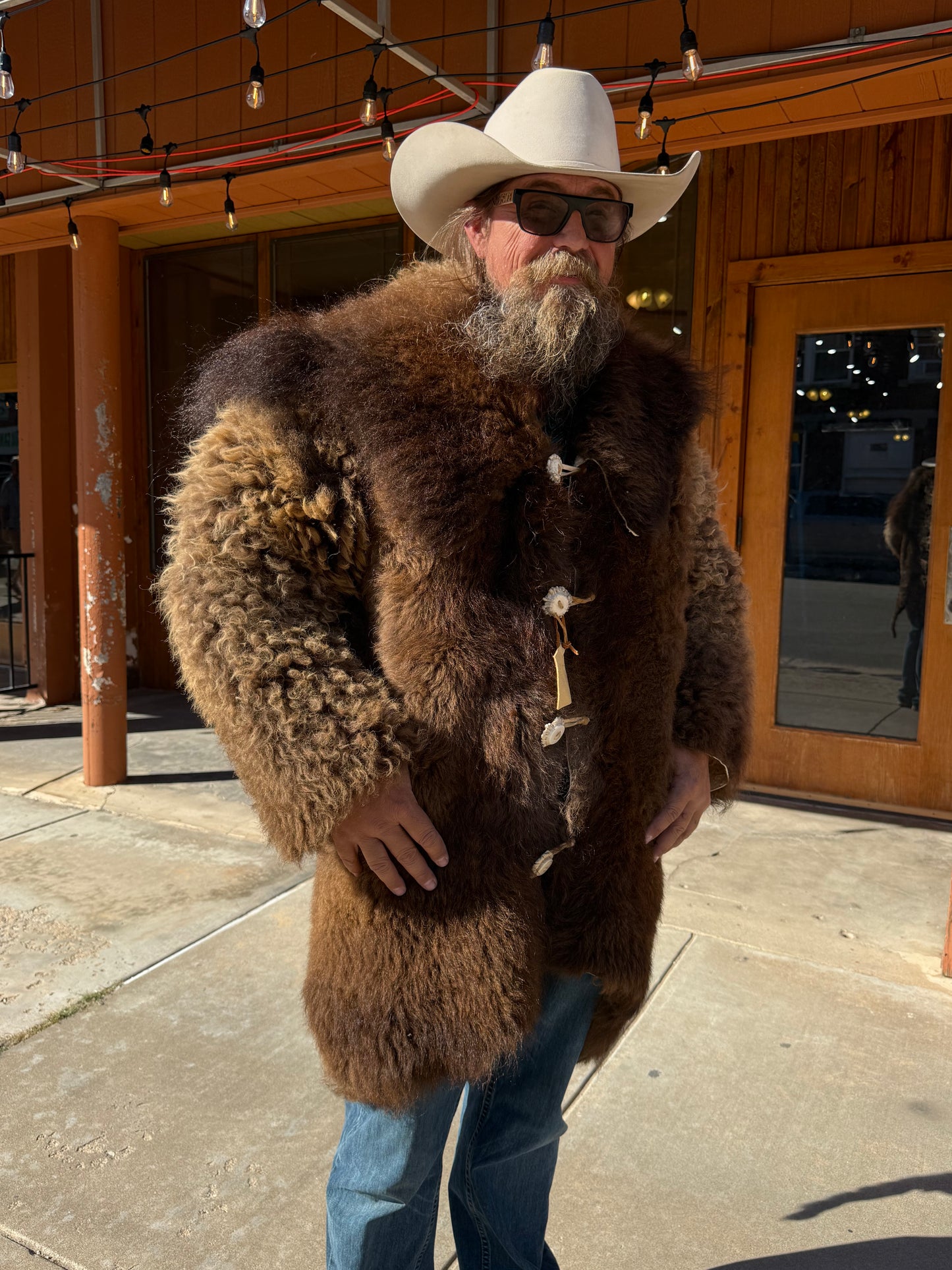 Large - XL Short Buffalo Coat