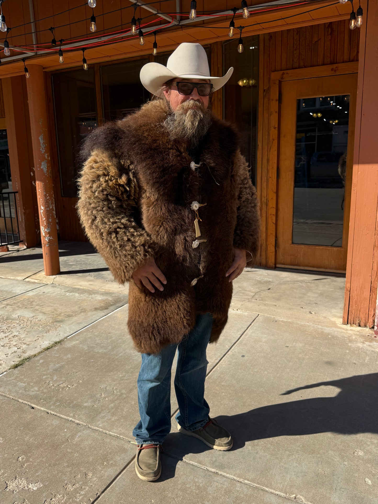 Large - XL Short Buffalo Coat