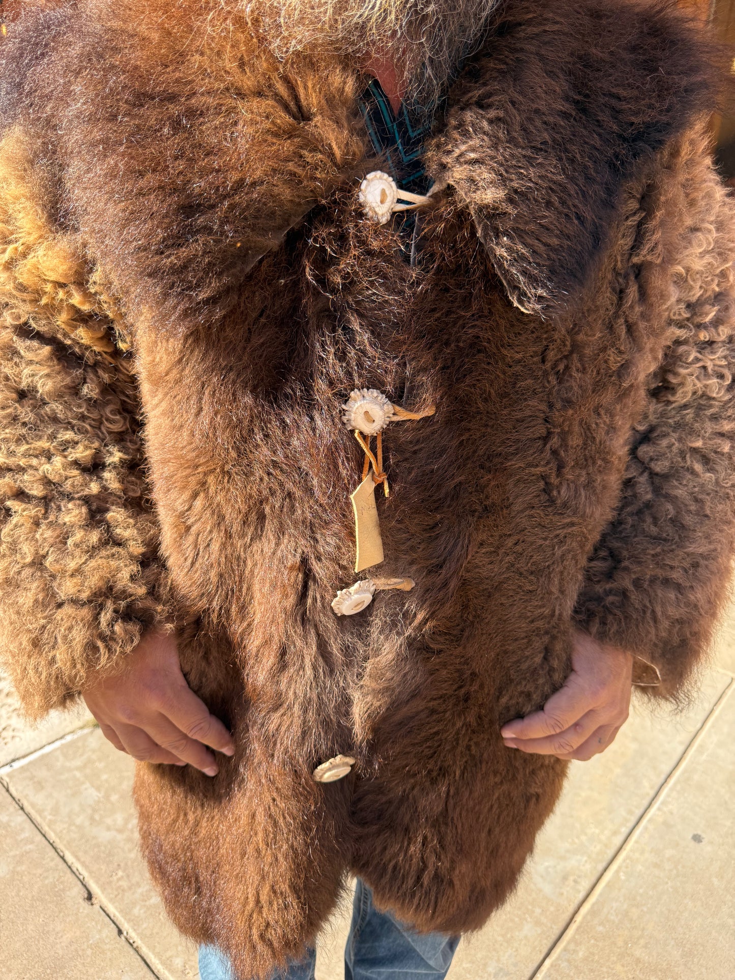 Large - XL Short Buffalo Coat