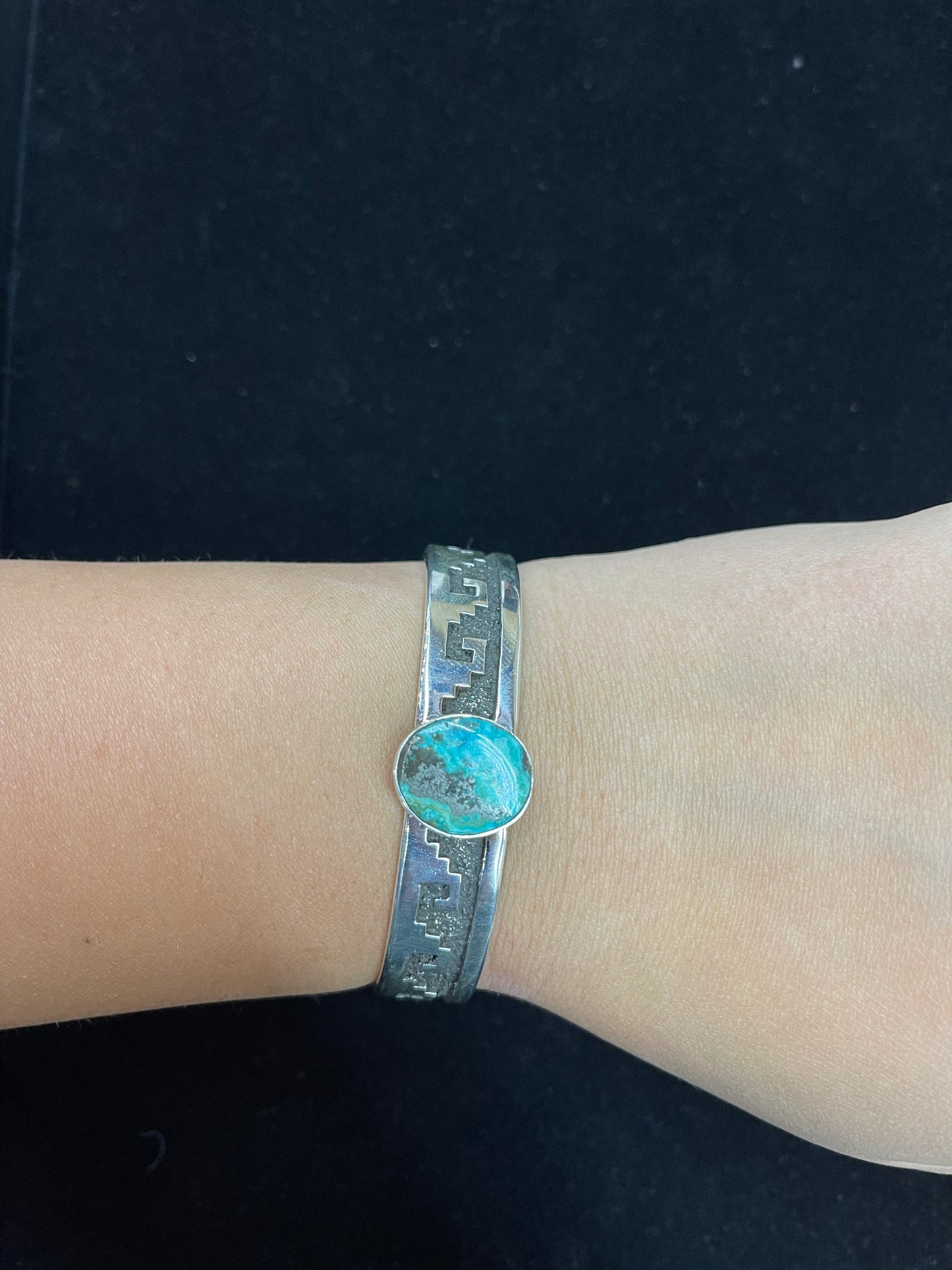6”-7” Morenci Turquoise Cuff