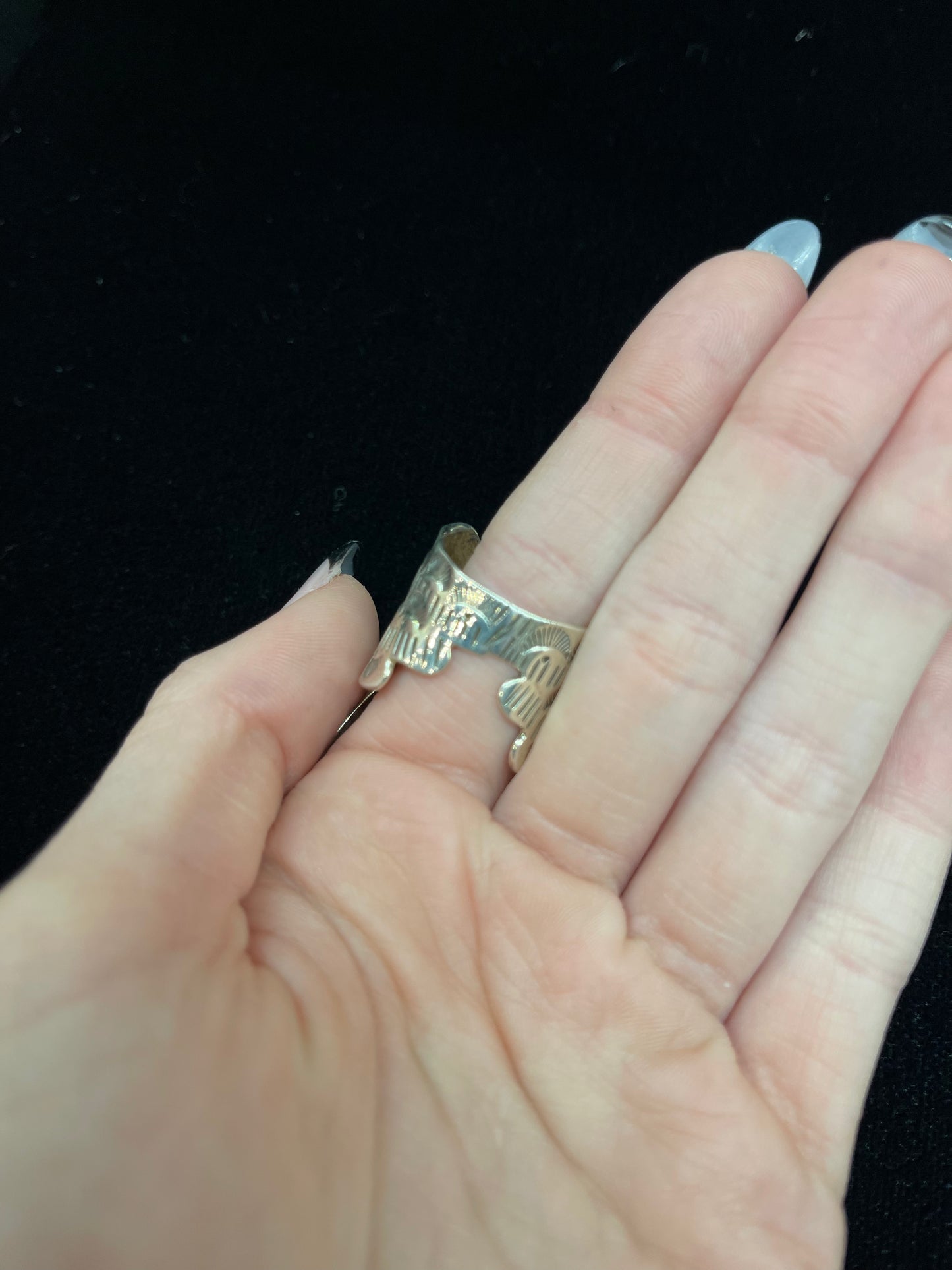 8.0 Royston Turquoise Bird Ring