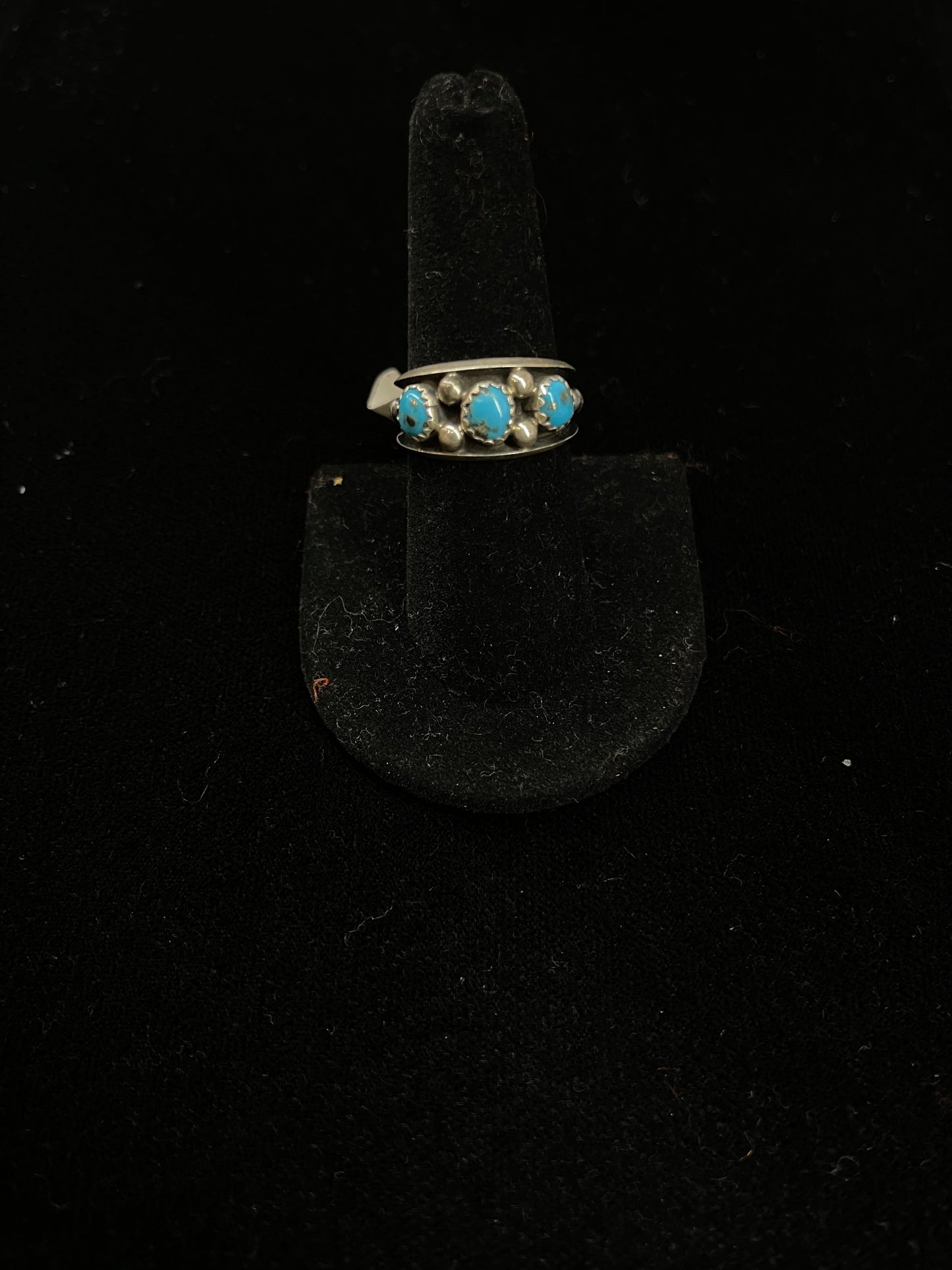 3 Stone Natural Sleeping Beauty Ring