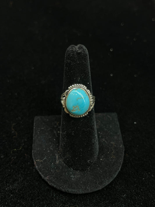 6.5 Turquoise Ring by Running Bear