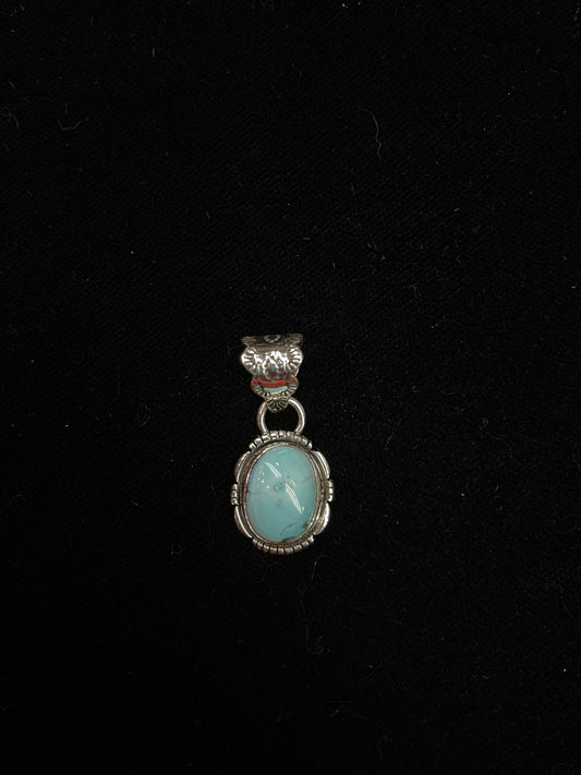 Golden Hills Turquoise Pendant by Zia