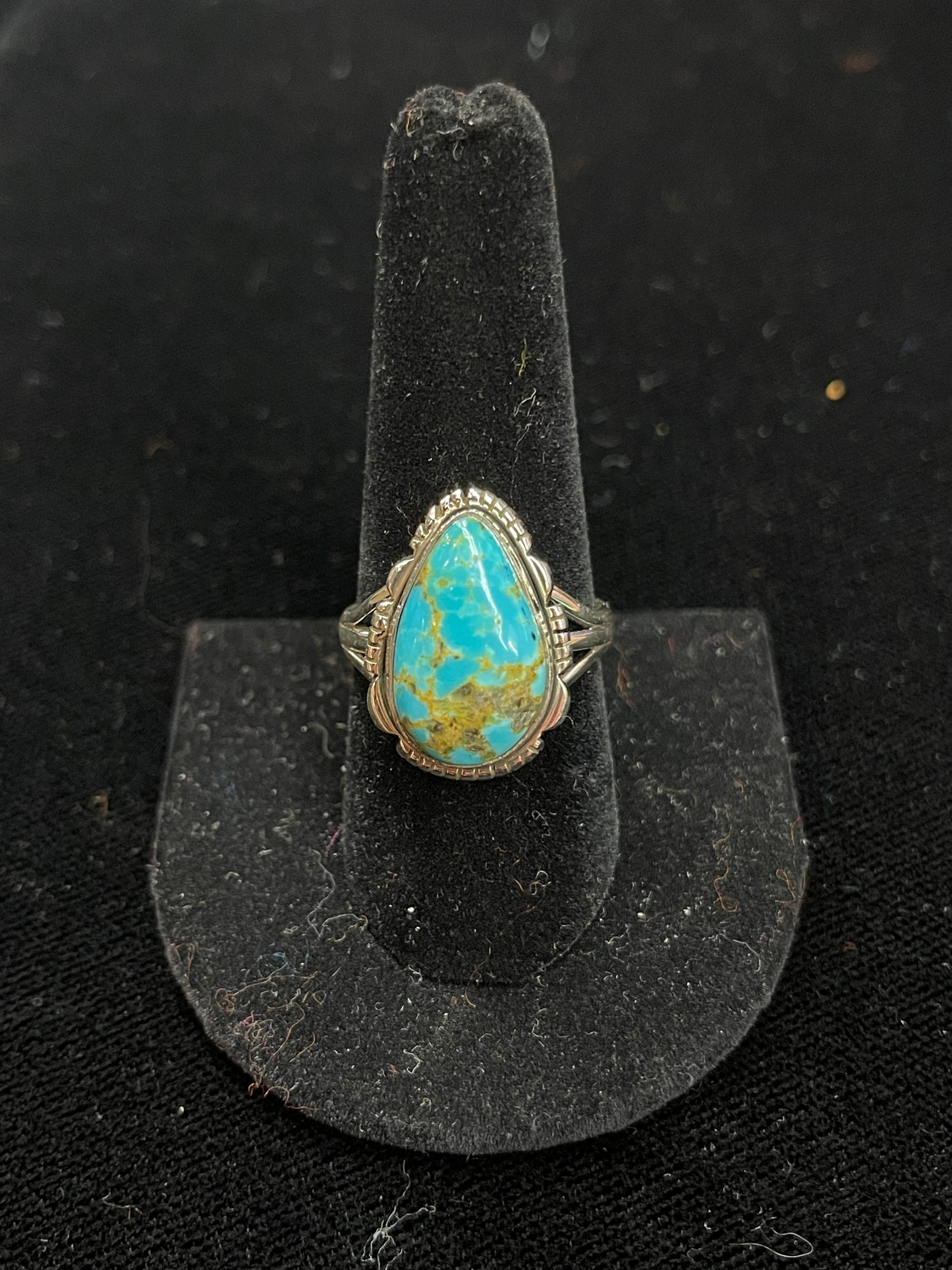 9.0 Kingman Turquoise Ring