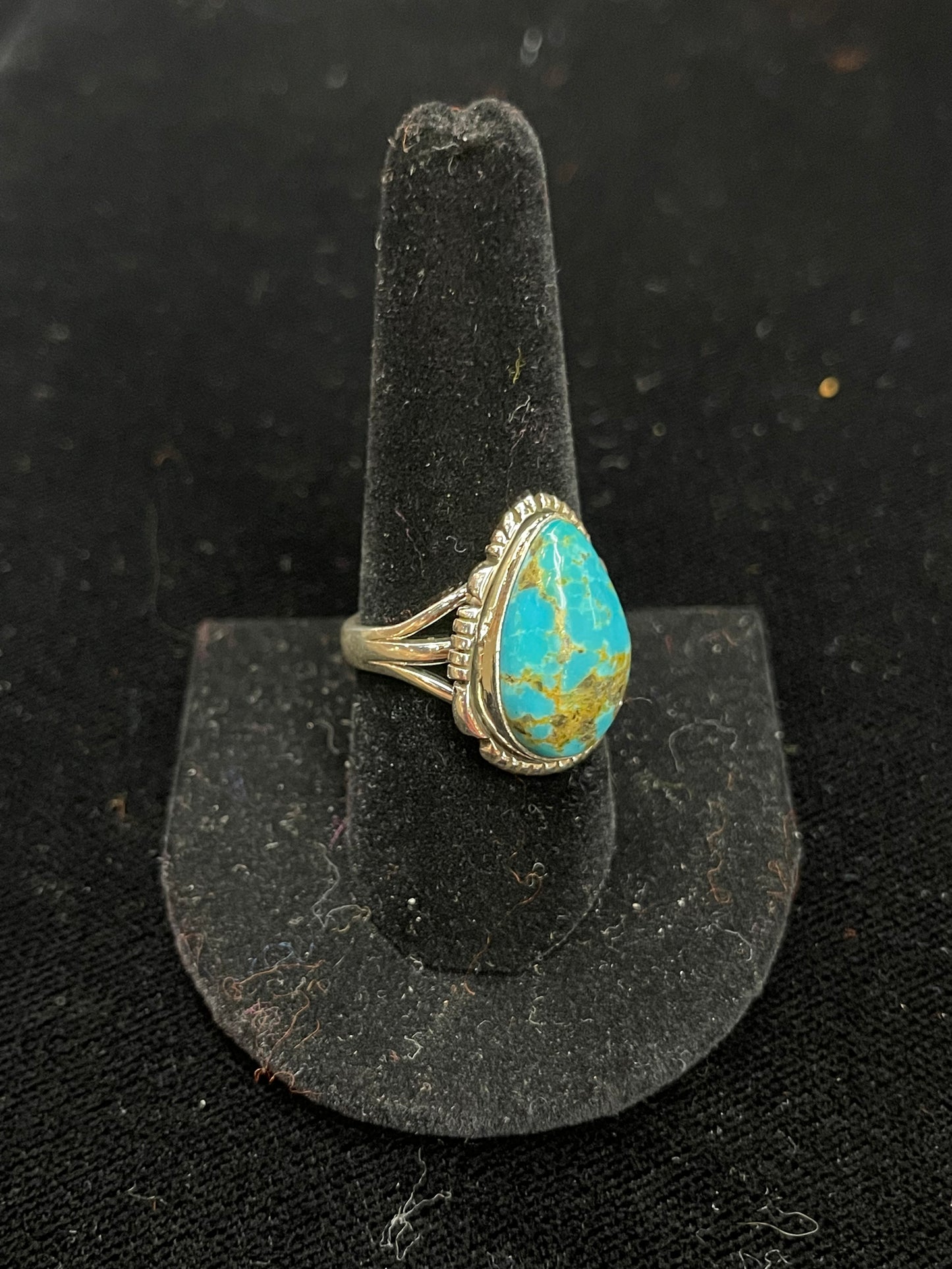 9.0 Kingman Turquoise Ring