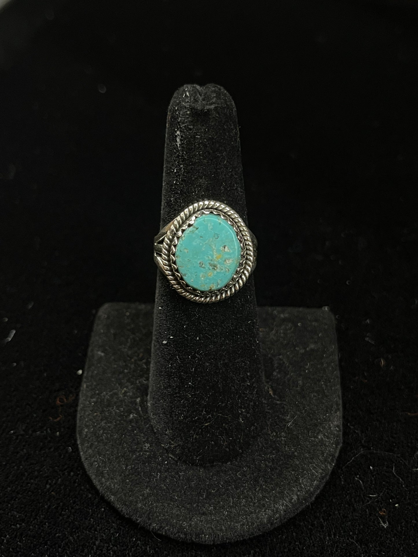 7.0 Turquoise Ring by Running Bear