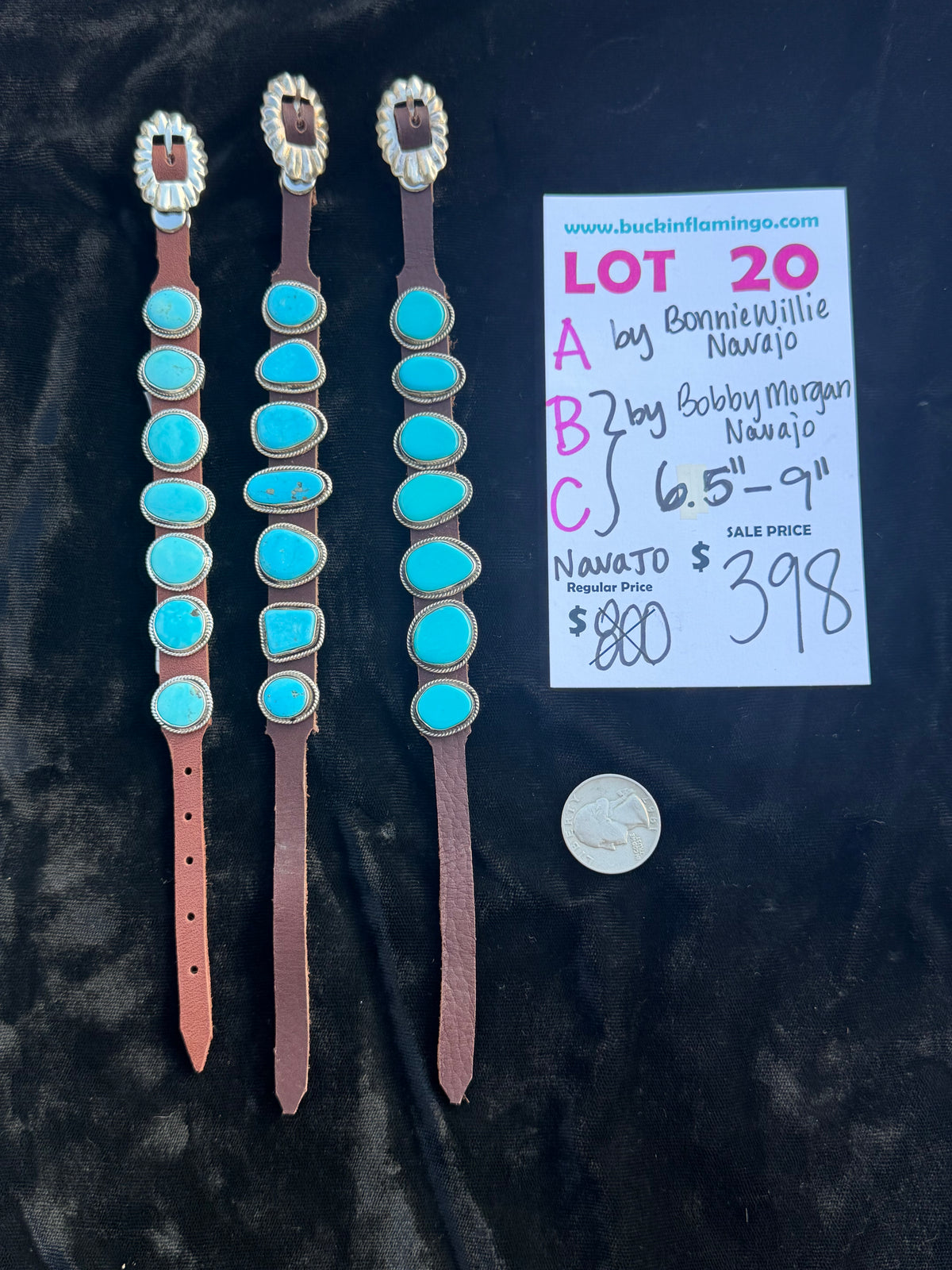 LOT 20 B 10/25 by Bobby Morgan, Navajo 6.5”-9”