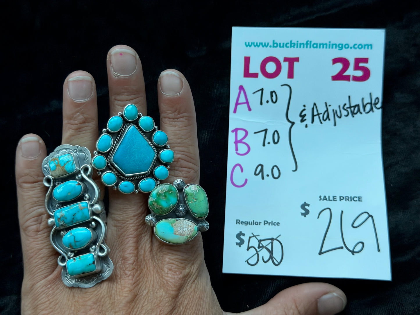 LOT 25 B 8/2 7.0 Adjustable
