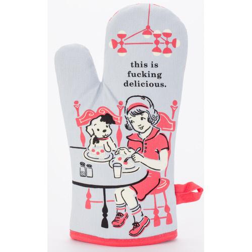 This is Fucking Delicious - Oven Mitt