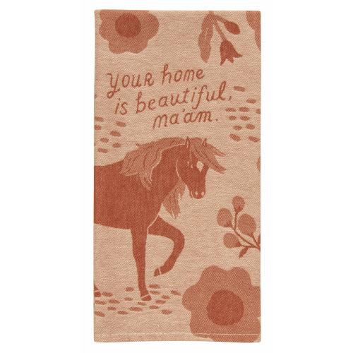 Your home is beautiful, Ma'am - Dish Towel