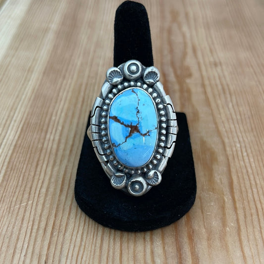 10.5 - Golden Hills Turquoise Ring