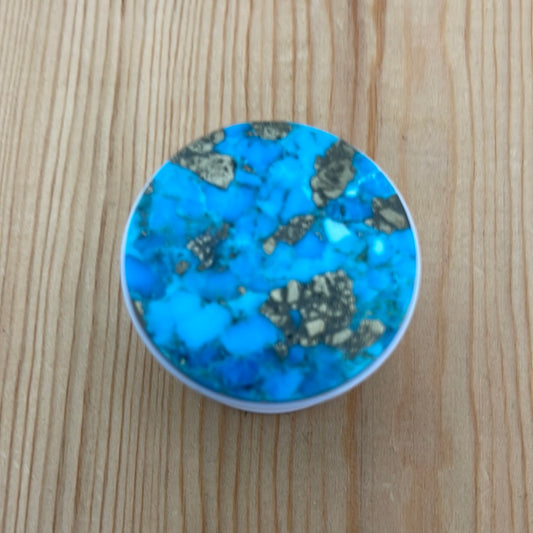 Dark Blue Kingman Turquoise Pop Ups for Cell Phone/Tablet