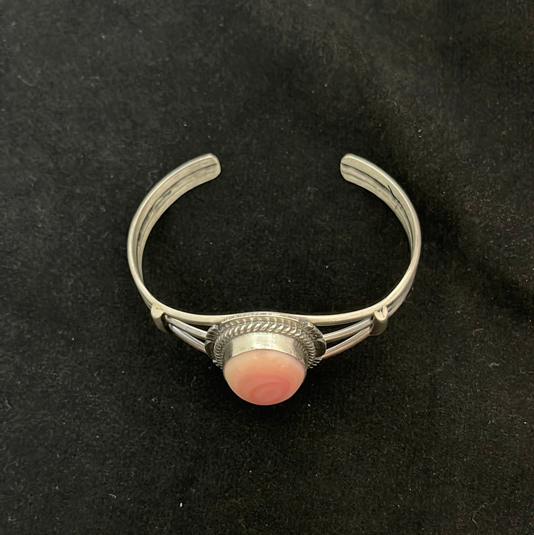 Cotton Candy (Pink Conch Shell) Bracelet