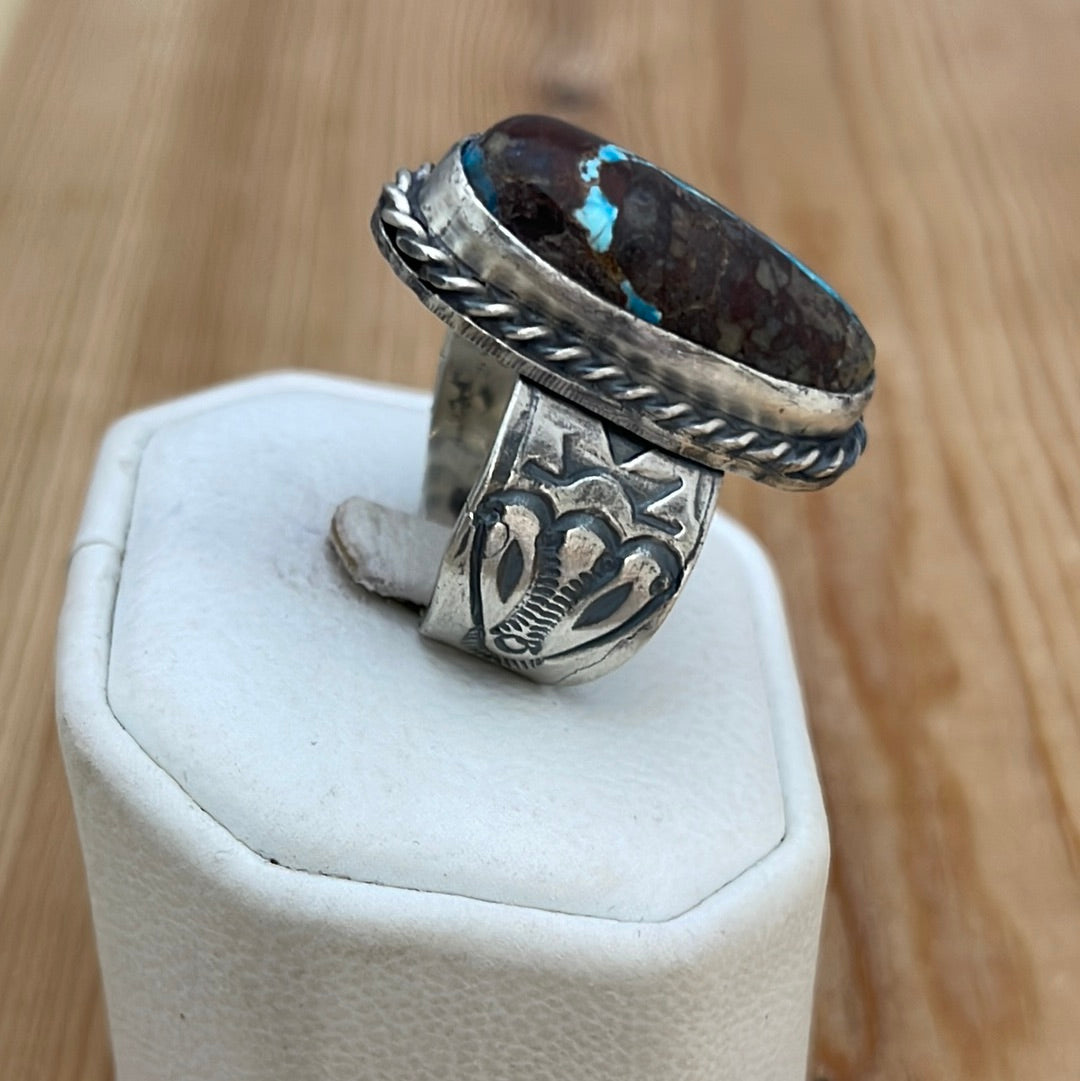 9.0 - Ribbon Turquoise Ring