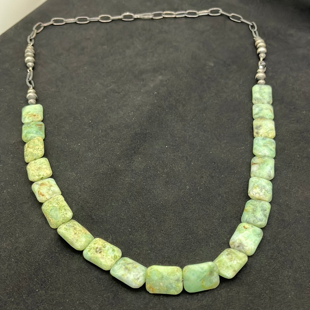 33” Peruvian Opal Necklace