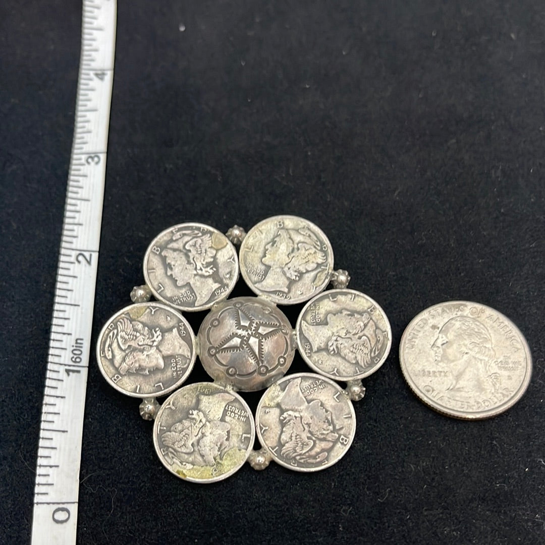 Vintage Silver Dime Accessory