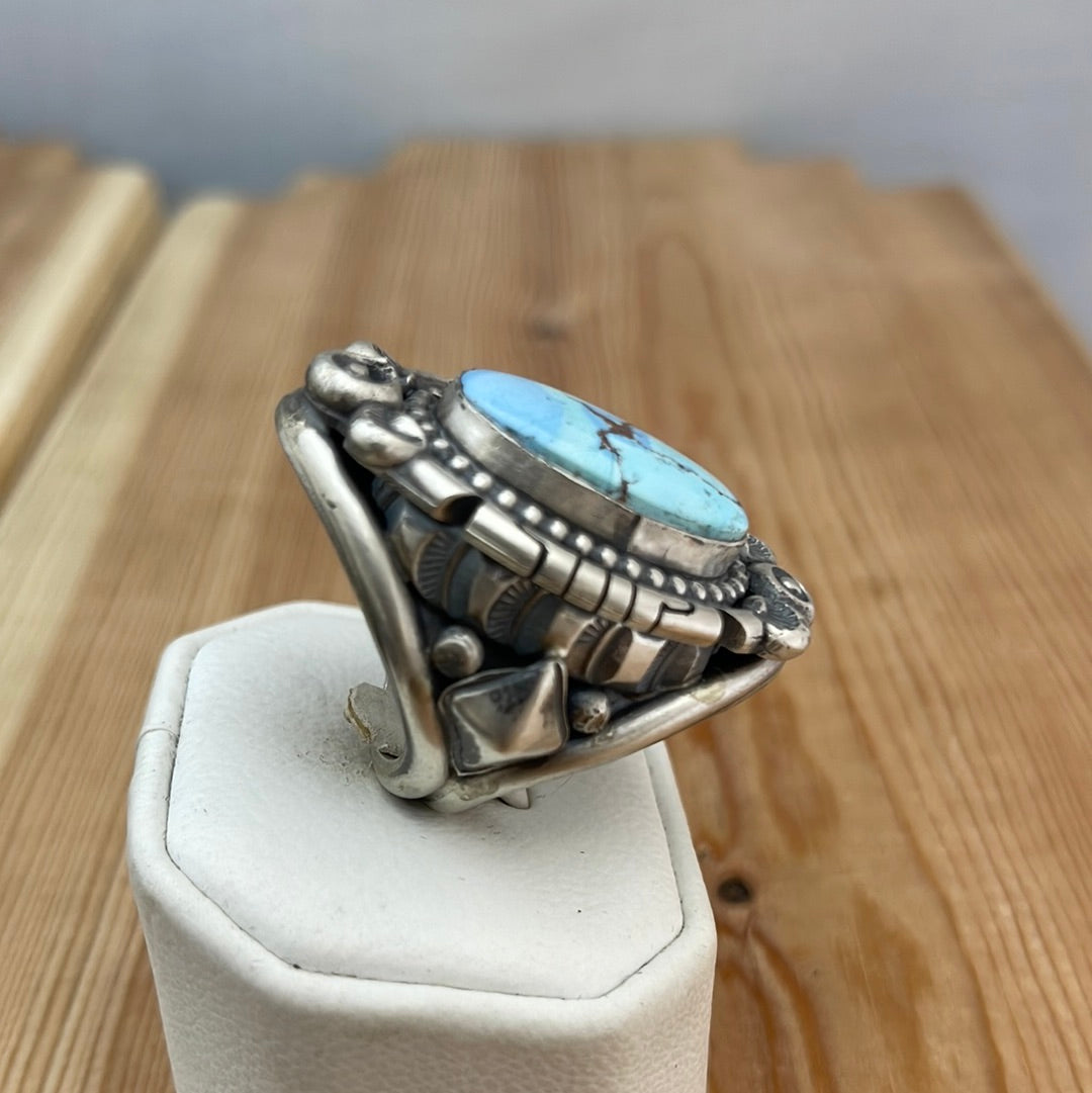 10.5 - Golden Hills Turquoise Ring