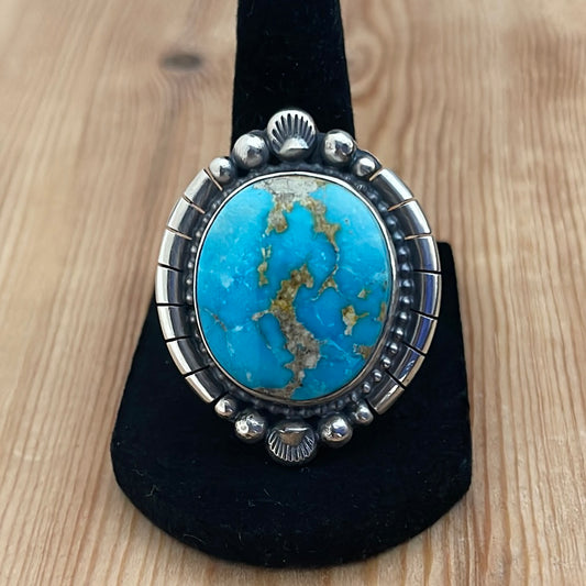 8.0 - Sonoran Blue Turquoise Ring