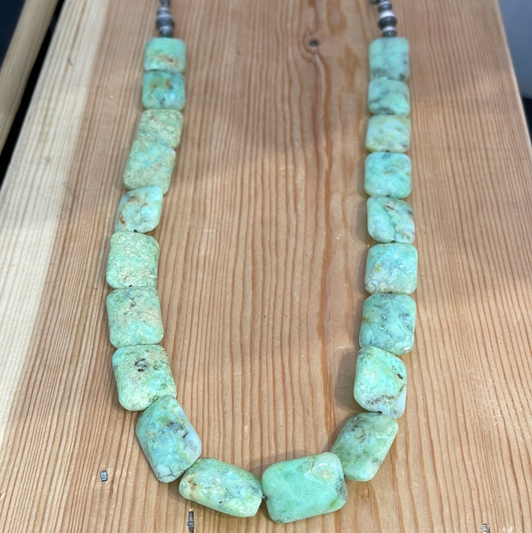 33” Peruvian Opal Necklace