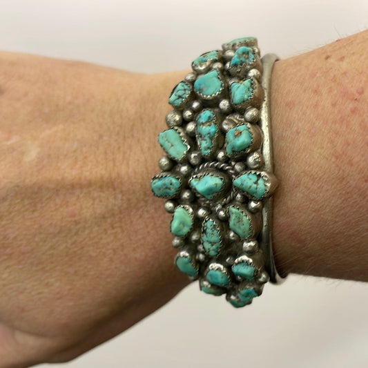 6 1/2” Vintage Turquoise Cuff