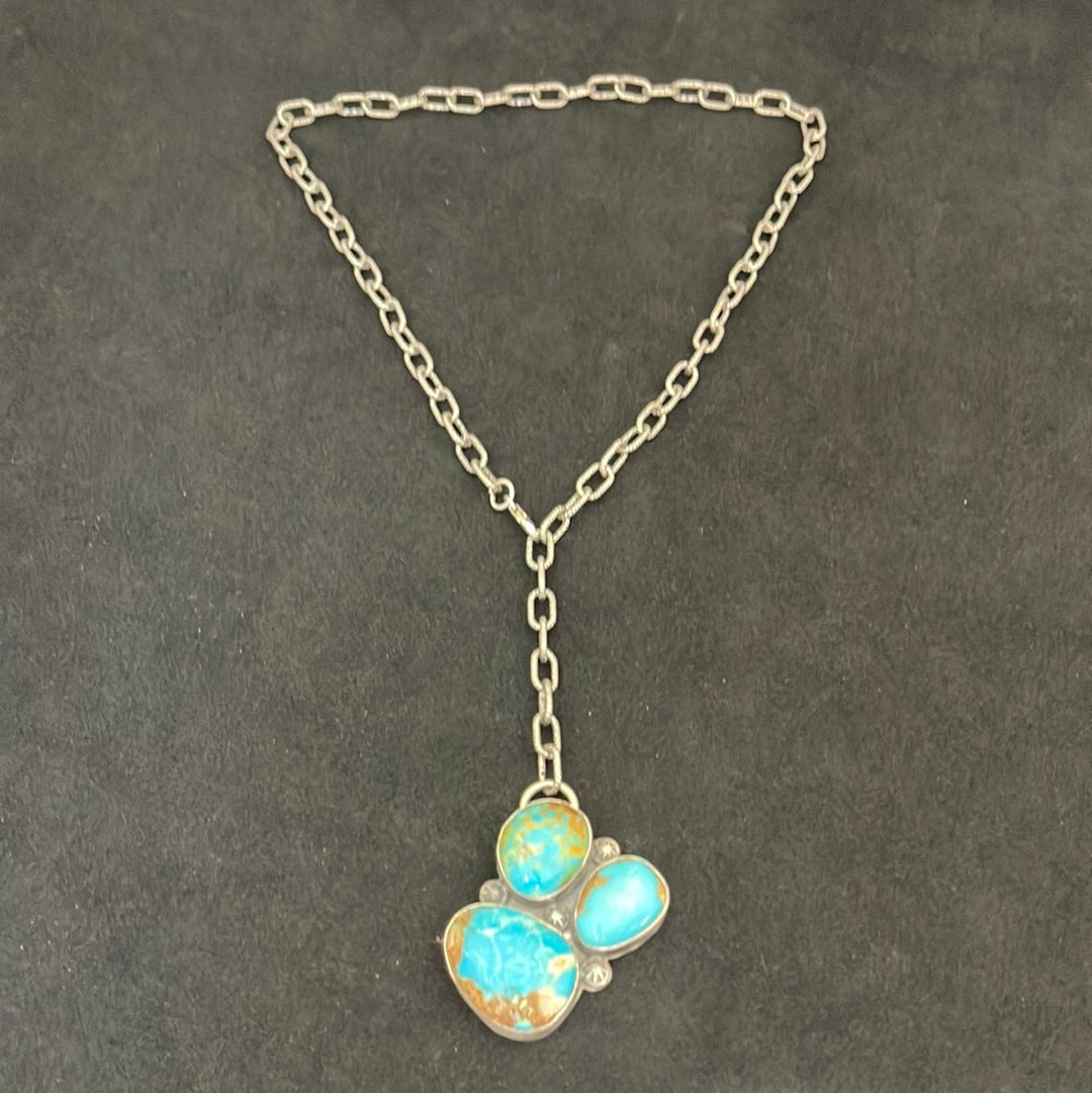 White Water Turquoise 20” Lariat