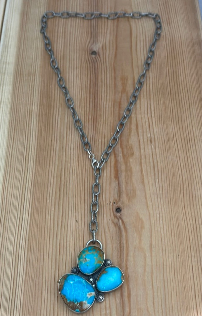 White Water Turquoise 20” Lariat