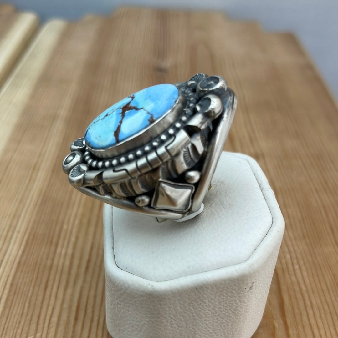 10.5 - Golden Hills Turquoise Ring