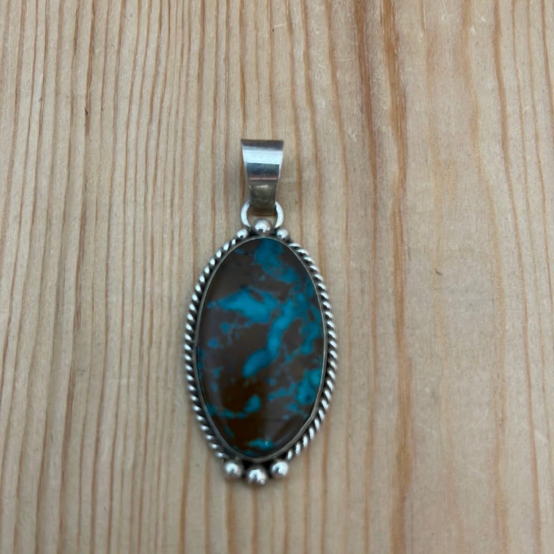 Turquoise Oval Pendant