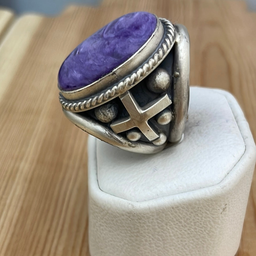 11.5 Charoite Ring