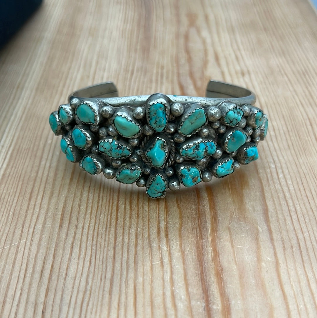 6 1/2” Vintage Turquoise Cuff