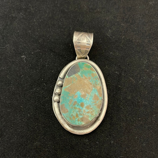 Turquoise Oval Pendant