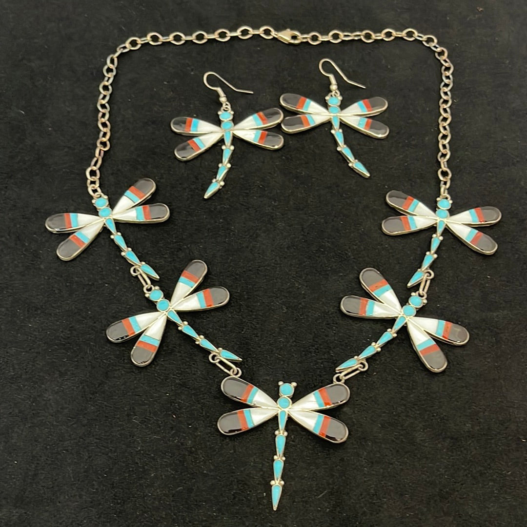 Firefly 20" Necklace & Earrings Set