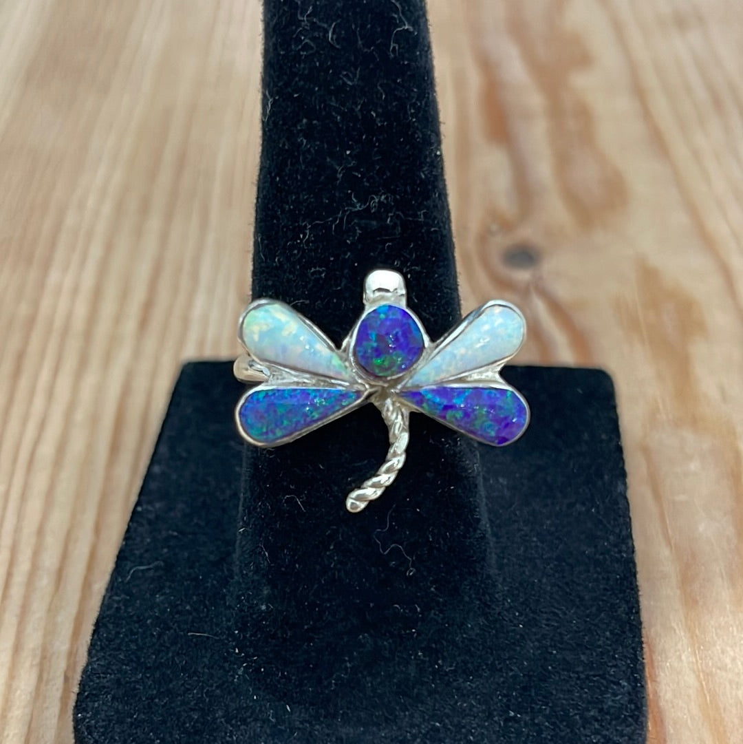 Opal Firefly Ring