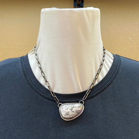 16” White Buffalo Necklace