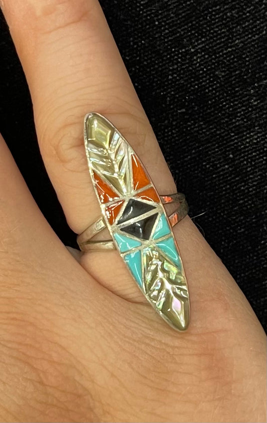 Vintage Inlay Ring