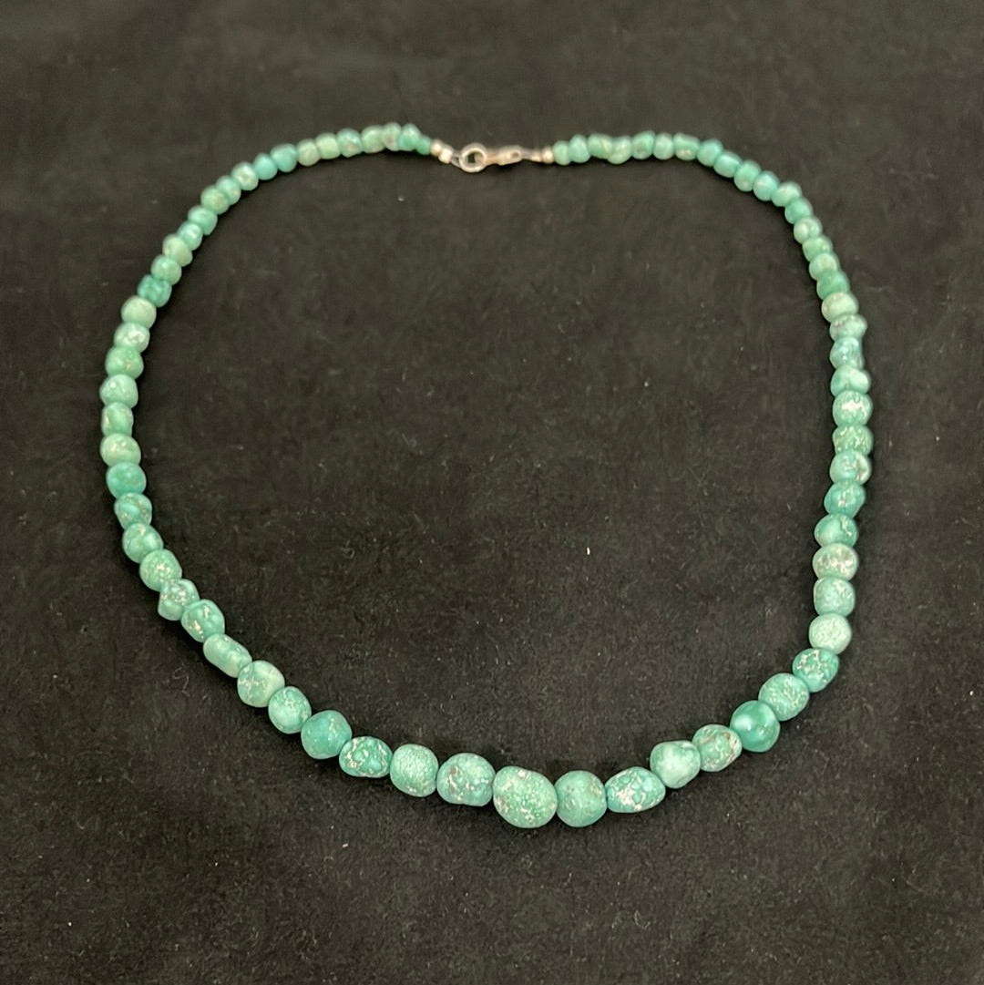 Dry Creek Turquoise Chunk 18" Necklace