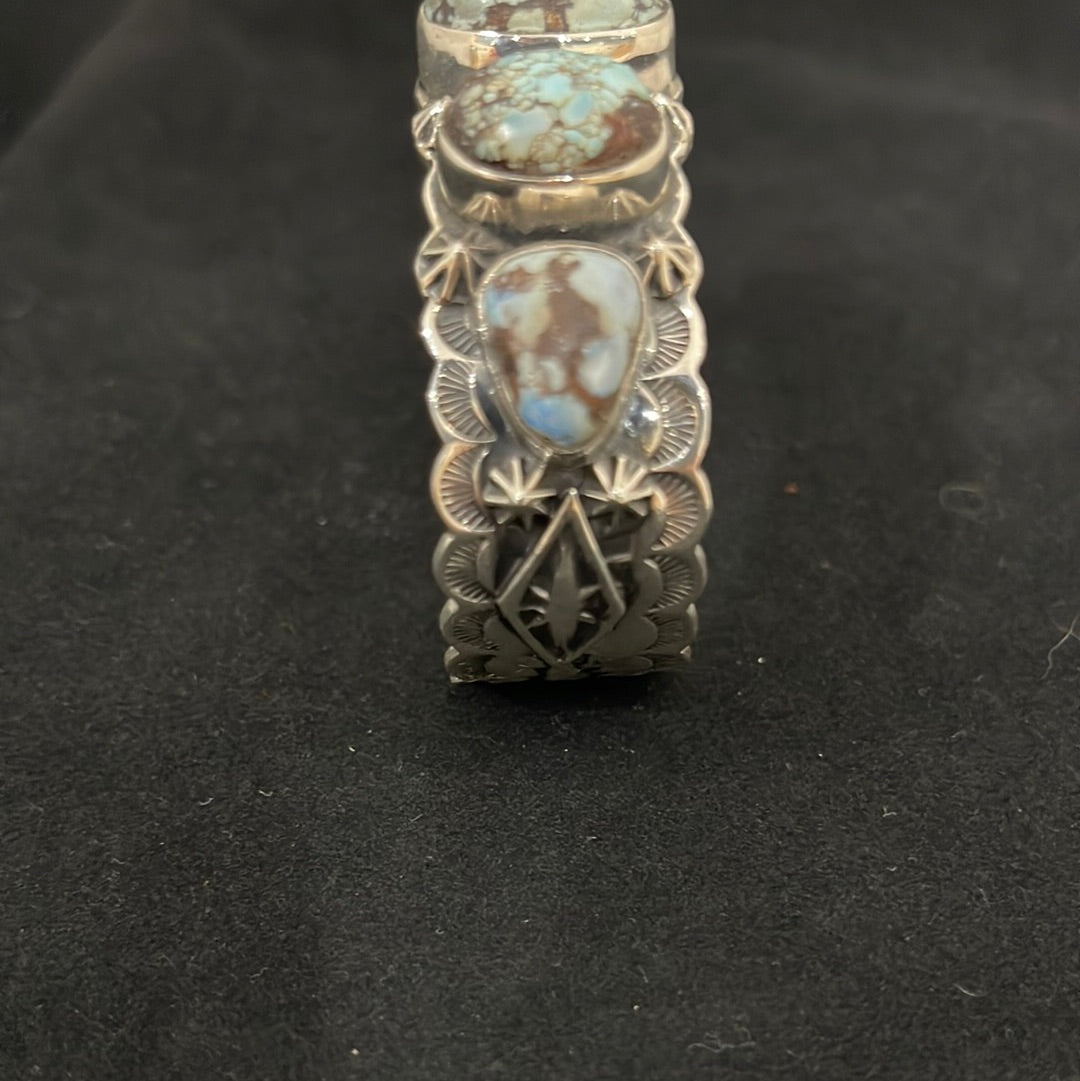 6” - 7” Golden Hills Turquoise Cuff Bracelet