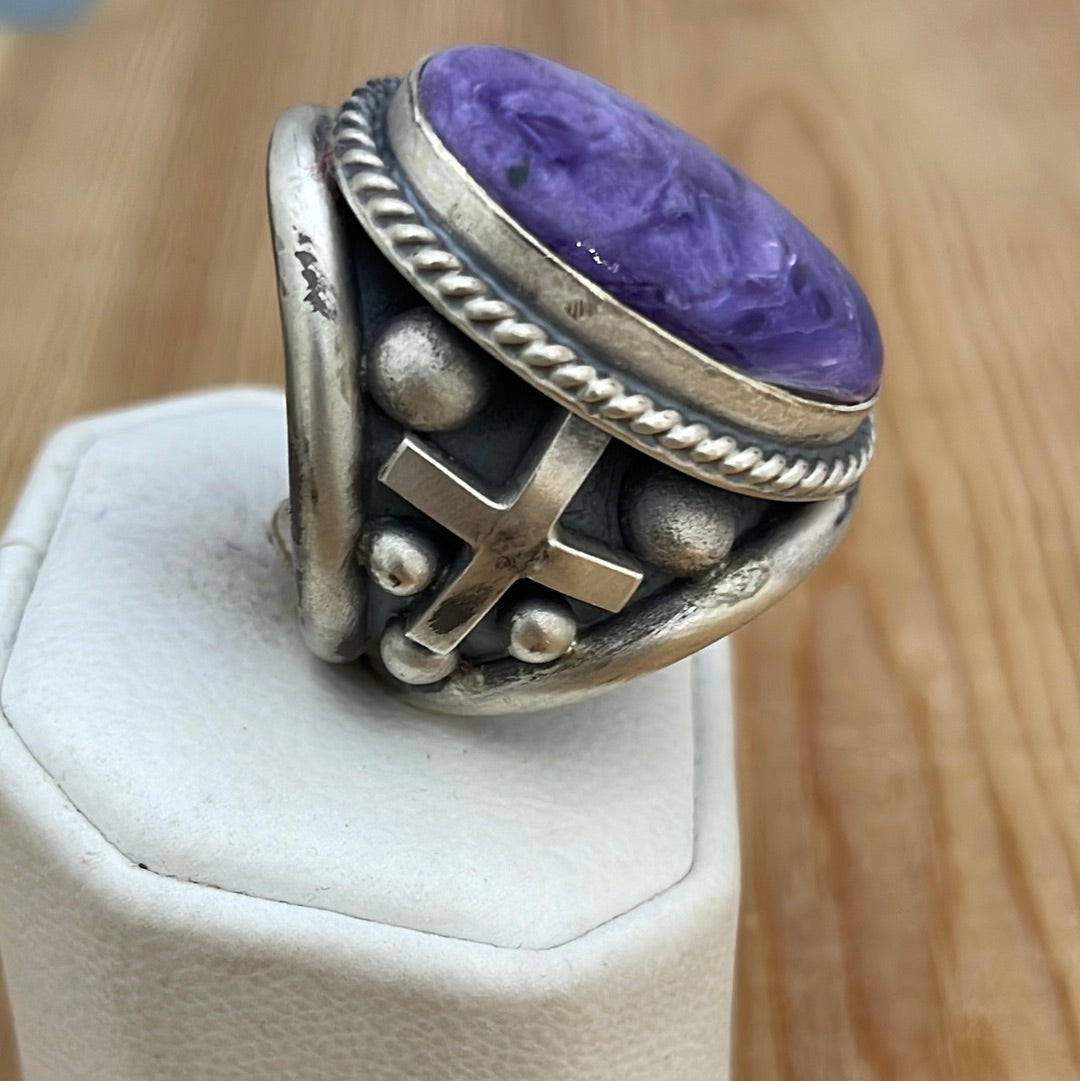 11.5 Charoite Ring