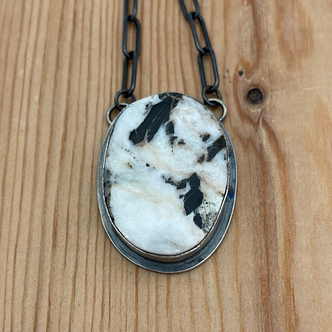 16” White Buffalo Necklace