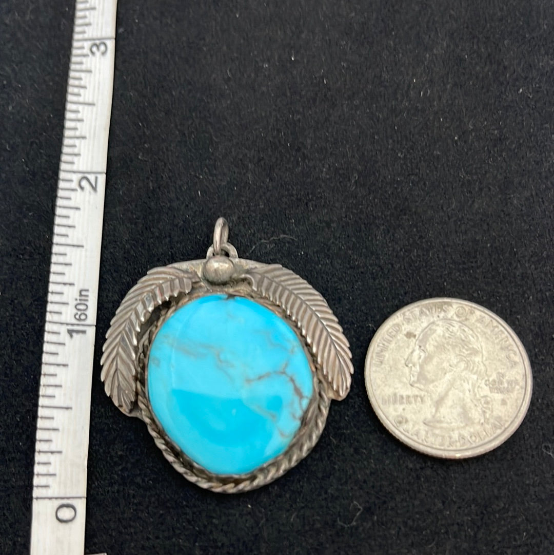 Vintage Turquoise Pendant