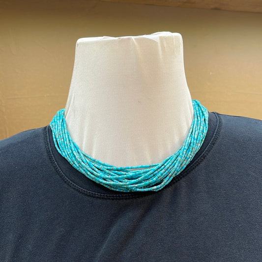 20 Strand 3mm Heishi 18" Necklace