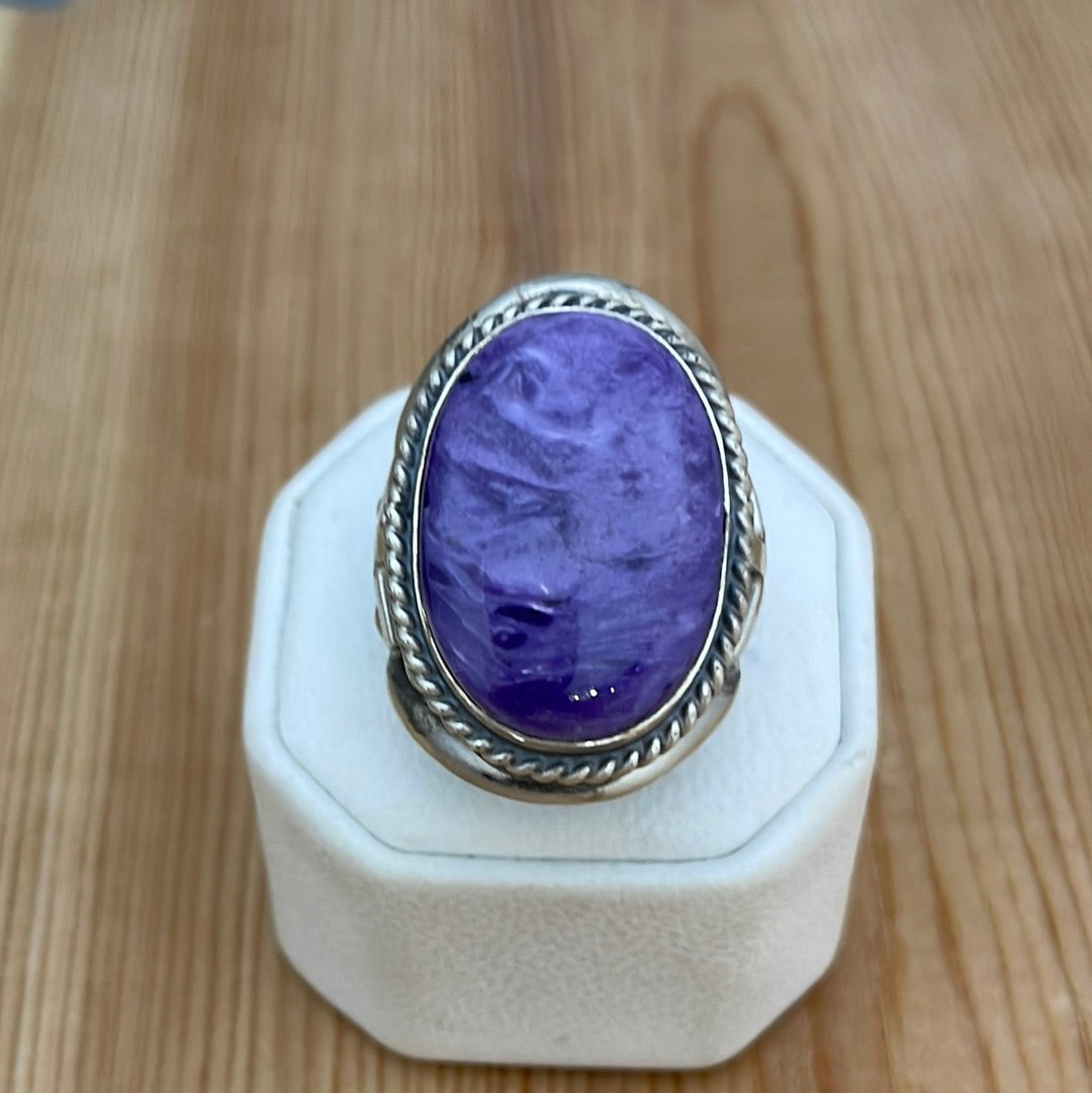 11.5 Charoite Ring