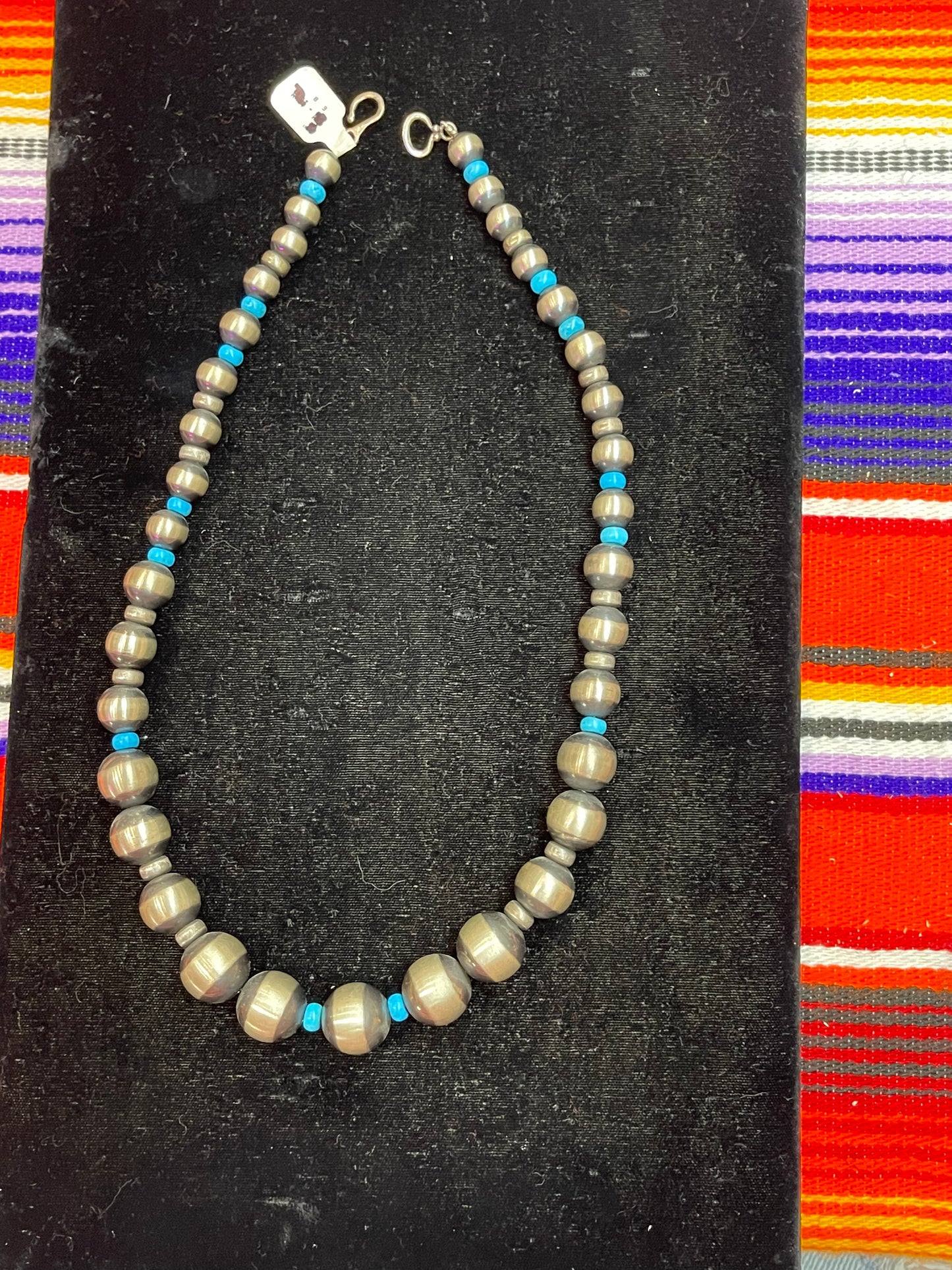 Graduated Navajo Pearls