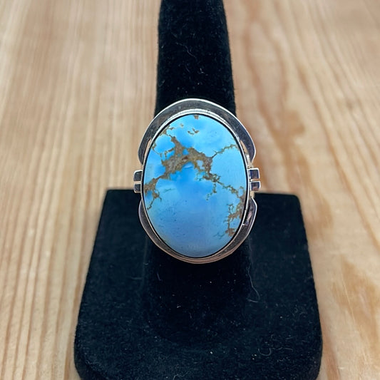 6.5 - Golden Hills Turquoise Ring