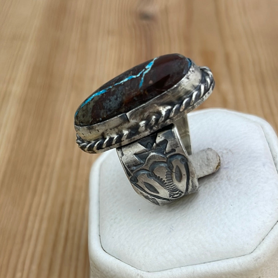 9.0 - Ribbon Turquoise Ring